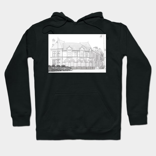 Burlington House Hoodie by Colin-Bentham